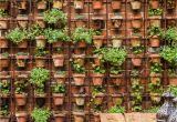 Terracotta Garden Wall Art Design Sleuth Vertical Garden Of Terra Cotta Pots Terra Cotta