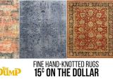 The Dump Rugs the Dump Rug Outlet Hand Knotted Rugs at 15a On the Dollar Youtube