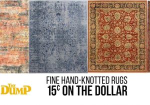 The Dump Rugs the Dump Rug Outlet Hand Knotted Rugs at 15a On the Dollar Youtube