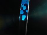 The Glowhouse Plasma Lightning Rocket Lava Lamp Nova Lava Lamp Blue Retro Mood Lighting Illusion Lava Shapes