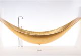 The Hammock Bathtub Gold Vessel Hammock Bath Tub to soak In the Lap Luxury