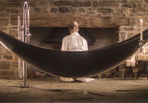 The Hammock Bathtub the Suspended Hammock Bath Made Of Carbon Fibre the