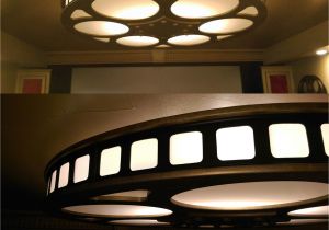 Theater Sconce Lights Backlit Film Reel Wall Sconce Home theater Decor Pinterest