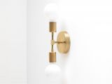 Theater Sconce Lights Gold Wall Sconce Modern Wall Lamp Industrial Light Bare Bulb