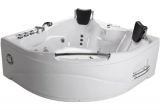 Thermowave Whirlpool Bathtub Heater 2 Person Bathtub White Corner Fitting Unit Jetted