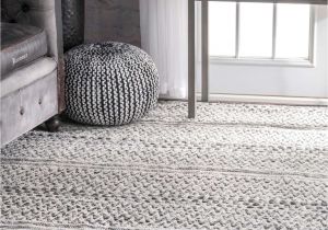 Thin area Rugs Rugs Usa Silver Mentone Reversible Striped Bands Indoor Outdoor Rug