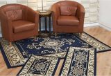 Three Piece area Rug Set Royal Crown Wood Designs Wooden Thing