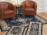 Three Piece area Rug Set Royal Crown Wood Designs Wooden Thing