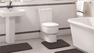 Three Piece Bathroom Rug Set Shop Bathroom Accessories for Any Budget Vcny Home