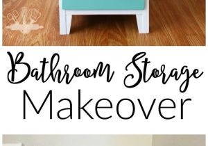 Thrift Stores with Furniture Bathroom Storage solution Thrift Store Upcycle Challenge Bathroom