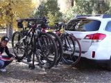 Thule Hitch Bike Rack Subaru Crosstrek Subaru and Thule Bike Rack Review Youtube