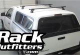 Thule Truck topper Rack Thule Podium Square Bar Roof Rack for Fiberglass Truck Cap Camper by