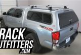 Thule Truck topper Rack toyota Tacoma with Century Truck Cap with Thule Rapid Podium