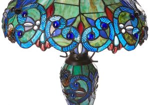 Tiffany Lamp Parts Bases Chloe Lighting Ch18648t Dt3 Tiffany Style 3 Light Double Lit Table