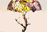 Tiffany Lamp Parts Bases Take A Look at This Marvel Maple Stained Glass Table Lamp with Tree