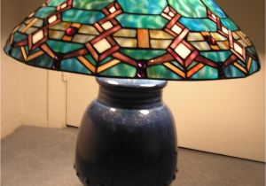 Tiffany Stained Glass Lamps for Sale for Sale Tiffany Style Turquoise southwestern Stained Glass Lamp