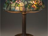 Tiffany Stained Glass Lamps for Sale Tiffany Studios Leaded Glass and Bronze Apple Blossom Table Lamp