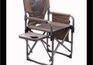 Timber Ridge Chairs Bjs Directors Chairs with Folding Side Table Youtube