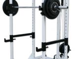 Titan Power Rack Dip attachment Deltech Fitness Power Rack with Lat attachment Holes On 3 Centers