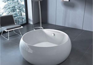 To Bathtubs Modern Modern Round Bathtub White