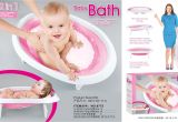 Toddler Bathtub for Shower 2 In 1 Foldable Newborn Baby Bathtub Baby Sitting Lying Shower Bath