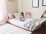 Toddler Beds that Sit On the Floor Montessori Floor Bed toddler Bed Big Kid Room Ideas Kids Decor