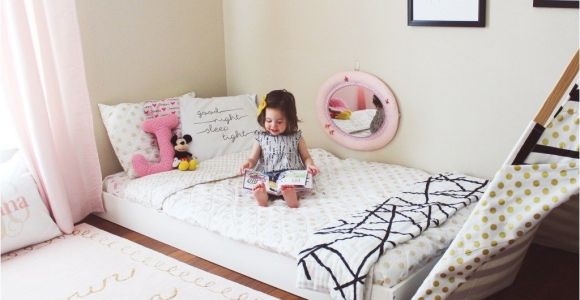 Toddler Beds that Sit On the Floor Montessori Floor Bed toddler Bed Big Kid Room Ideas Kids Decor