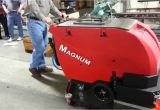 Tomcat Magnum Floor Scrubber Factory Cat S Magnum Walk Behind Floor Scrubber Youtube