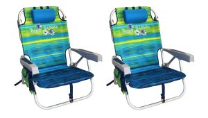 Tommy Bahama Heavy Duty Beach Chairs 2 tommy Bahama Backpack Cooler Beach Chairs Green New This is An