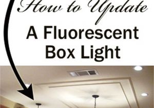 Tool Box Lights Removing A Fluorescent Kitchen Light Box Remodel Pinterest