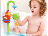Top Bathtubs for toddlers Baby Bath toy Flow N Fill Spout Three Stackable Cups