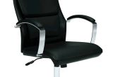 Top Rated High Back Office Chairs Basyx by Hon Executive softhread Leatherchrome High Back Chair 46 H