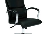 Top Rated High Back Office Chairs Basyx by Hon Executive softhread Leatherchrome High Back Chair 46 H