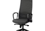 Top Rated High Back Office Chairs Markus Swivel Chair Glose Black Ikea