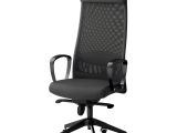 Top Rated High Back Office Chairs Markus Swivel Chair Glose Black Ikea