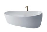 Toto Freestanding Bathtub toto Pjyd2200pweu Gw 86 5 8" solid Surface Freestanding