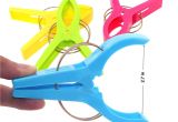 Towel Clips for Beach Chairs Amazon Com Gikbay Beach towel Clips towel Holder In 4 Fun Bright