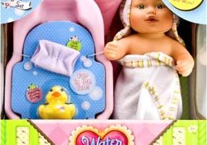 Toys R Us Baby Doll Bathtub original Water Baby Doll