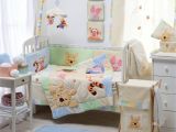 Toys R Us toddler Bedroom Sets Disney Hiding Pooh Crib Bedding Collection 4 Pc Crib Bedding Set