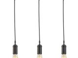 Track Lighting with Plug In Cord Globe Electric 1 Light Vintage Edison Mini Pendant Black Designer