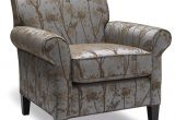 Traditional White Accent Chair 4320 1 Traditional Accent Chair with Rolled Arms and