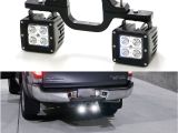 Trailer Backup Lights tow Hitch Light Mounting Bracket for Dual Led Backup Reverse Lights
