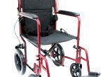 Transport Chair Walgreens Karman 19 Inch Aluminum Lightweight Transport Chair with Hand Brakes