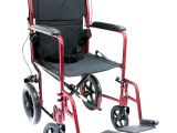 Transport Chair Walgreens Karman 19 Inch Aluminum Lightweight Transport Chair with Hand Brakes