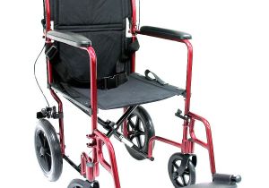 Transport Chair Walgreens Karman 19 Inch Aluminum Lightweight Transport Chair with Hand Brakes