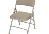Tri Fold Lawn Chair Classic Series Beige Fabric Padded Folding Chair Quad Hinged