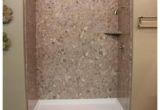 Tub with Surround Menards Flexstone 60"x36"x78" Royal 3 Panel Tub or Shower Kit at