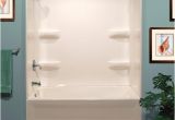 Tub with Surround Menards Lyons Elite™ 60"w X 32"d X 78"h 2 Piece Bathtub Shower Kit