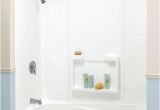 Tub with Surround Menards Maax 59" Suez Tub Wall Kit at Menards