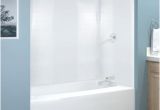 Tub with Surround Menards Mirage 60" X 30" 3 Piece Bathtub Wall Set at Menards